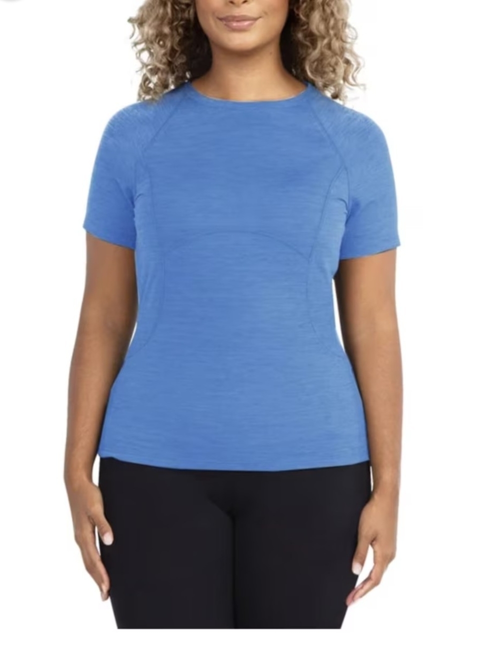 Spyder Women's Sky Blue Short-Sleeve Active Tee